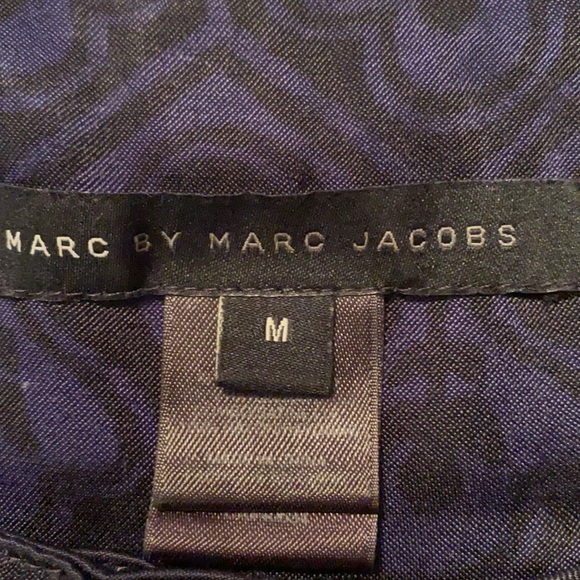 Marc by Marc Jacobs navy and black blouse M - Picture 8 of 13